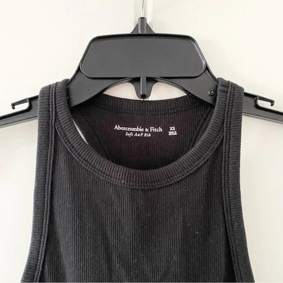 Abercrombie Soft Rib Racerback Tank Bodysuit - Picture 5 of 6